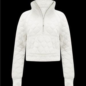 Scuba Oversized Quilted Half-Zip